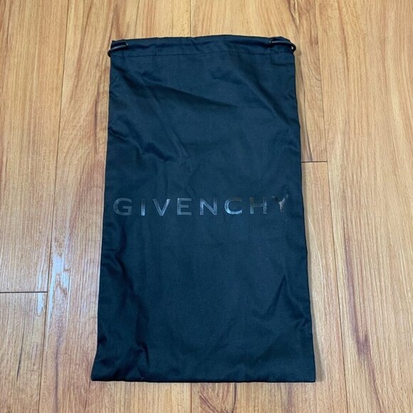 Givenchy Black Logo Fabric Cotton Dust Bag - Picture 1 of 5